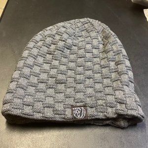 YZKKE Women's Gray Fleece Lined Slouchy Beanie Hat OS NIP